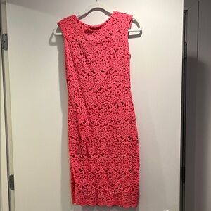 Pink/Salmon Lace Dress